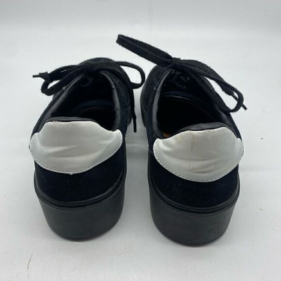 Zara Split Suede Lace-Up Sneakers - Picture 5 of 6